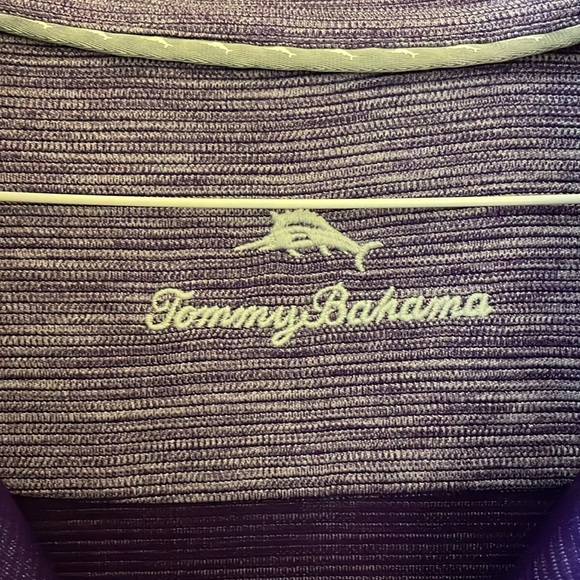 Tommy Bahama LSU Quarter Zip - Picture 2 of 3